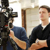 A picture of a student directing