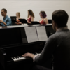 Students in Music rehearsal